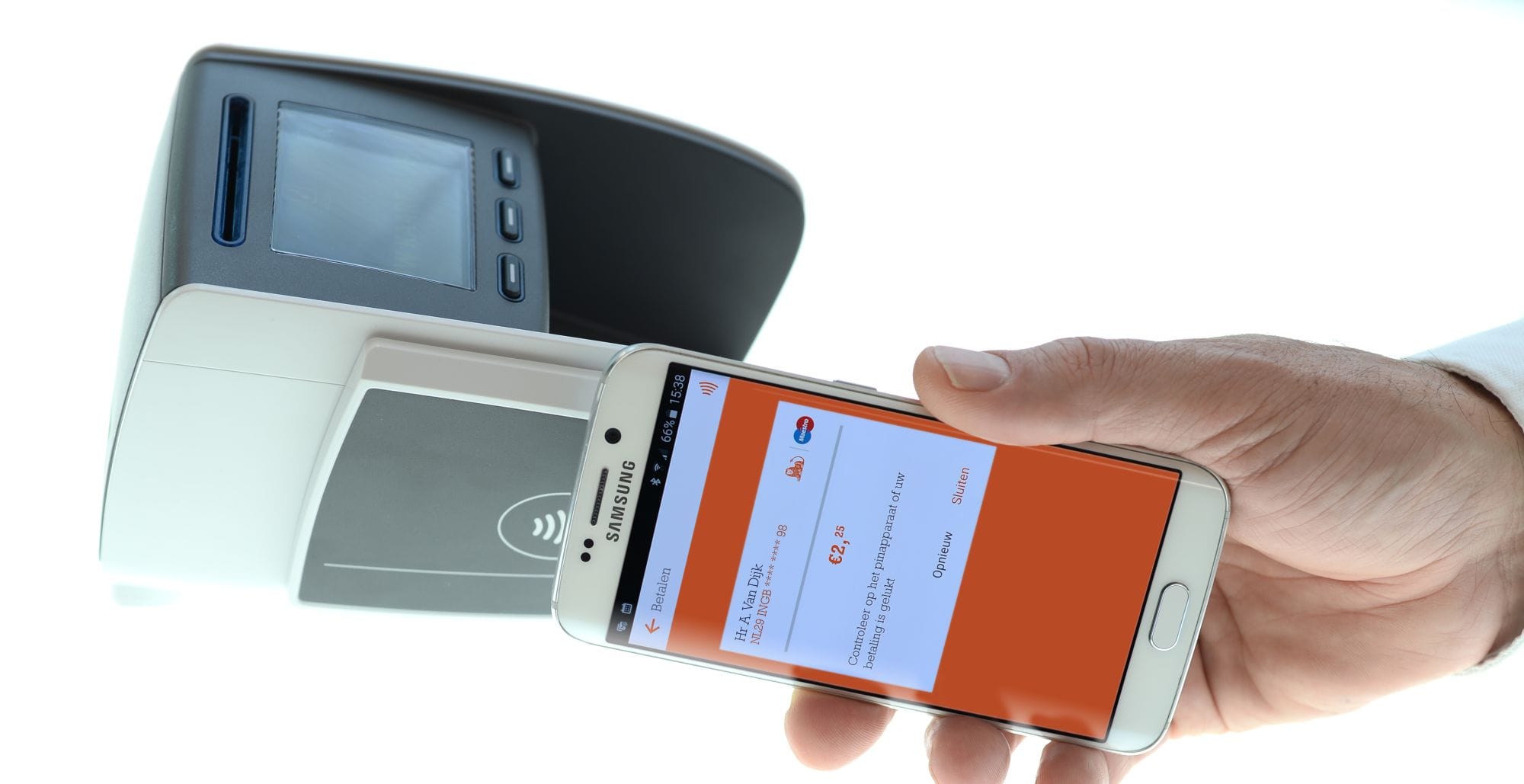 ING draadloos betalen