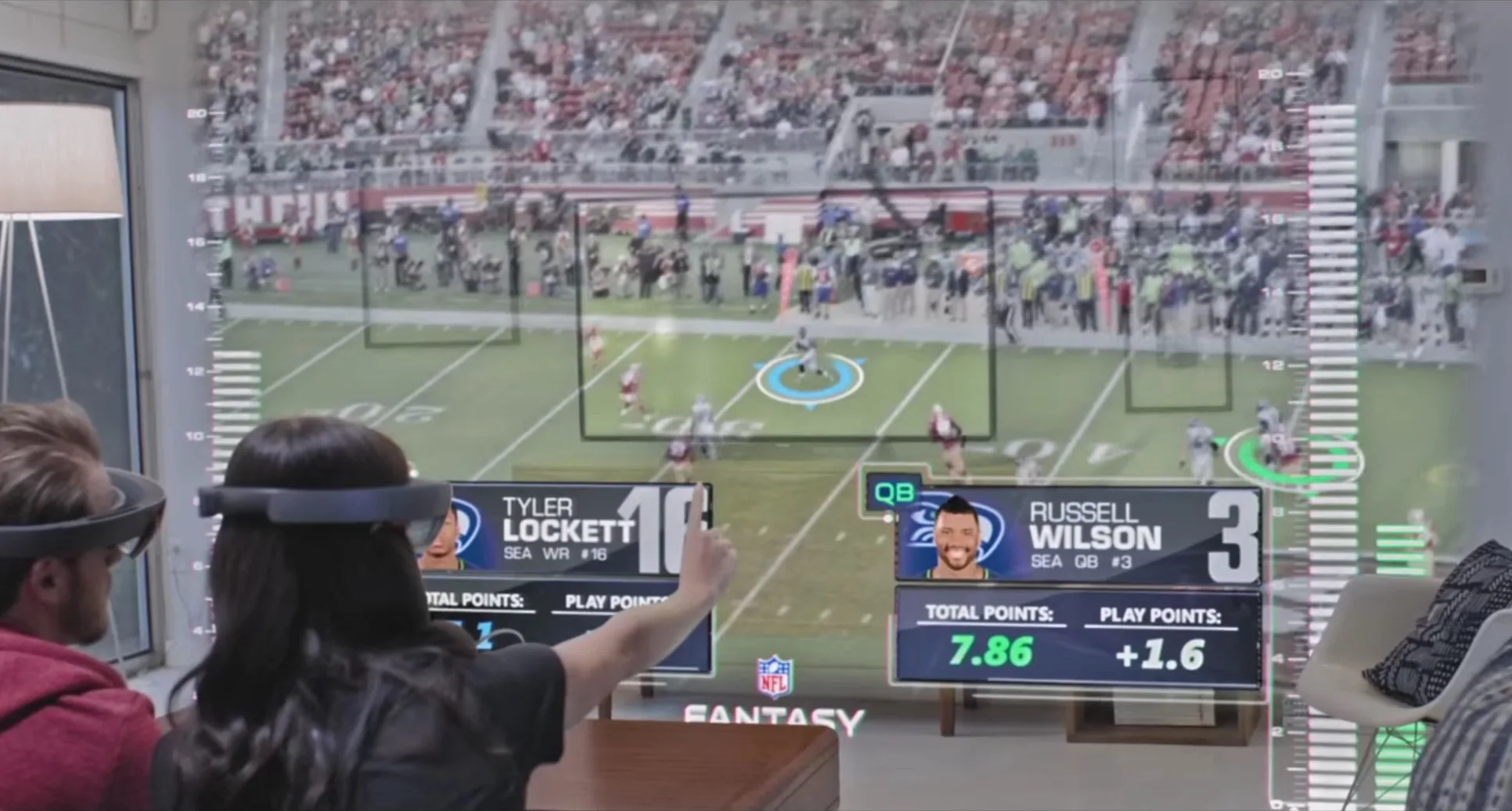 Microsoft HoloLens Superbowl