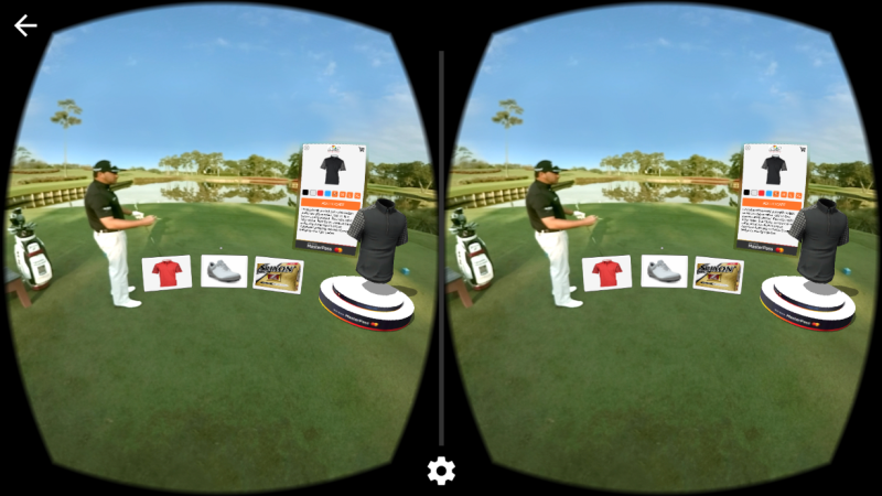 MasterCard VR Golf