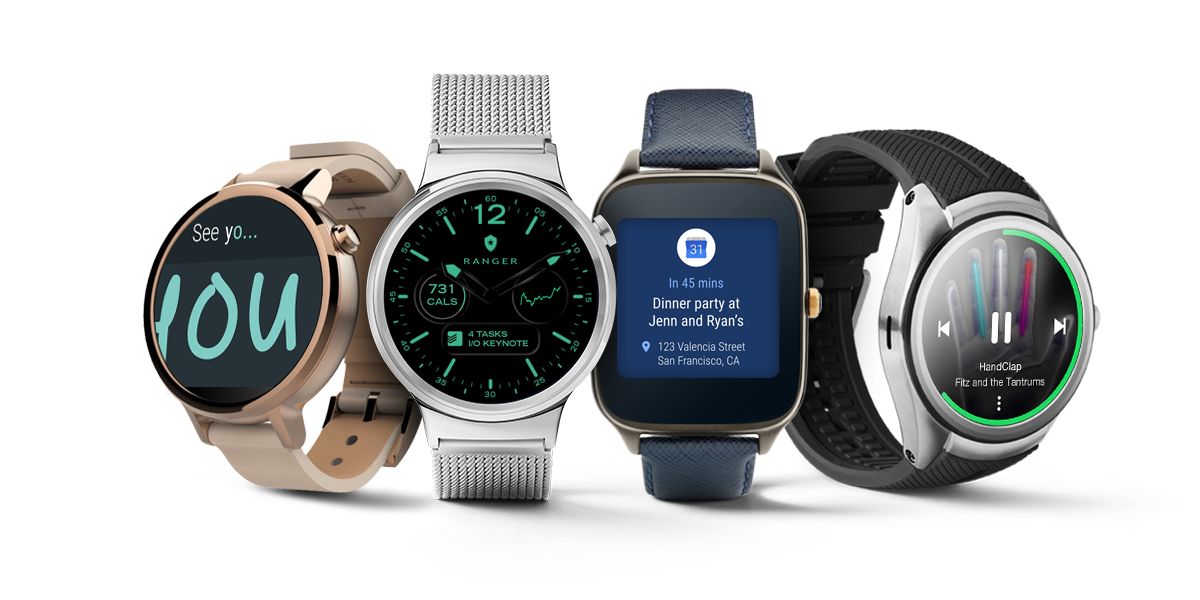 Android Wear smartwatches