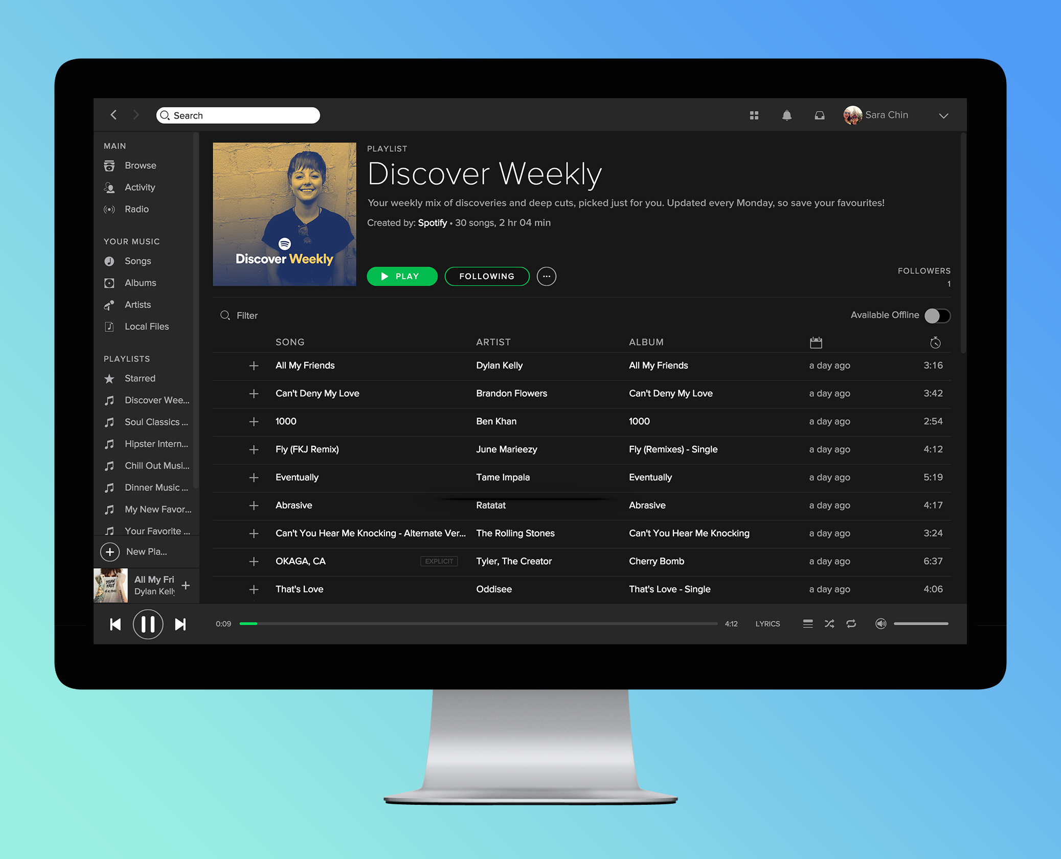 Spotify Release Radar