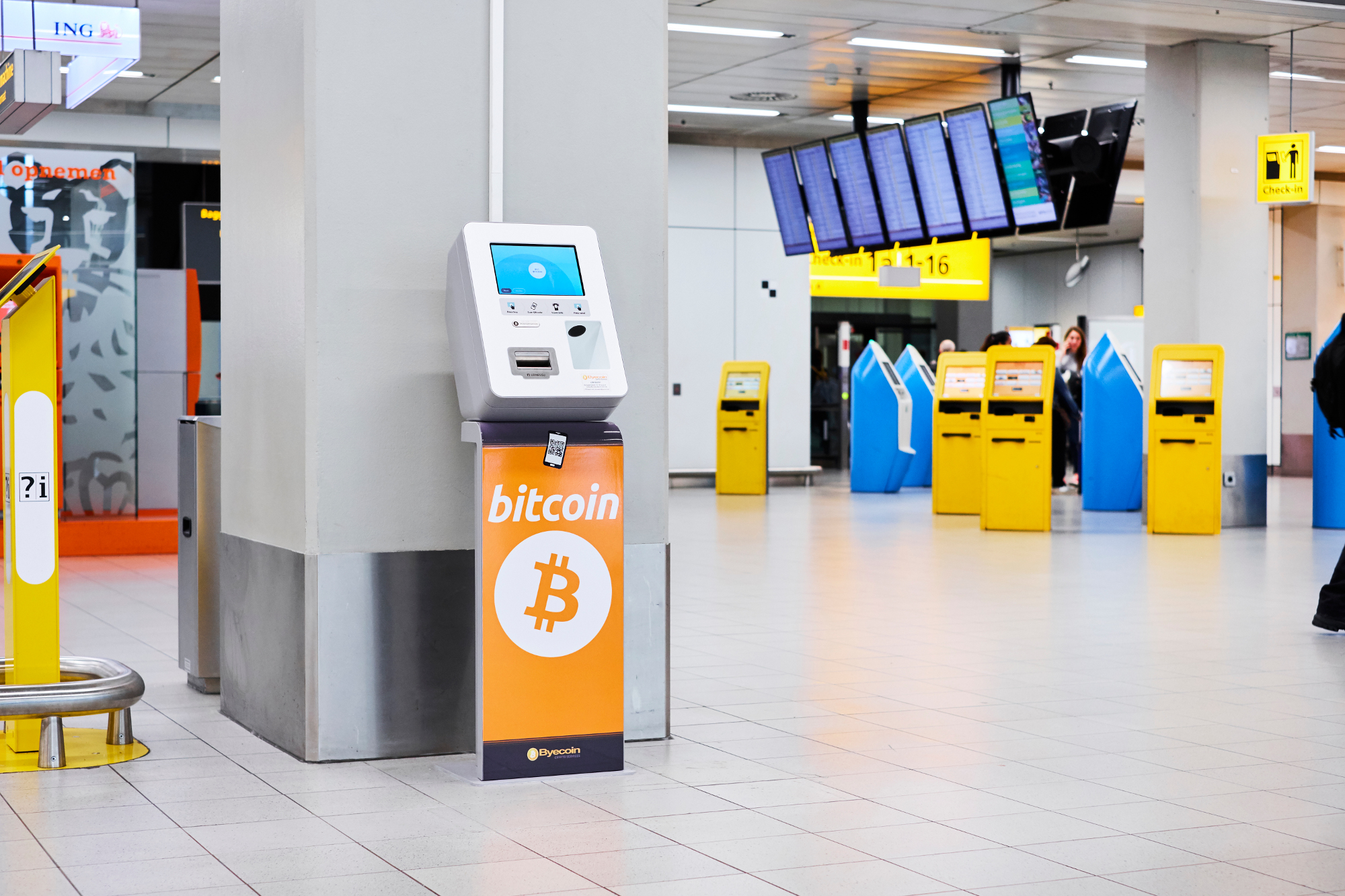 Schiphol cryptovaluta