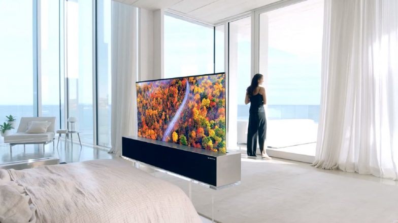 LG Rollable TV