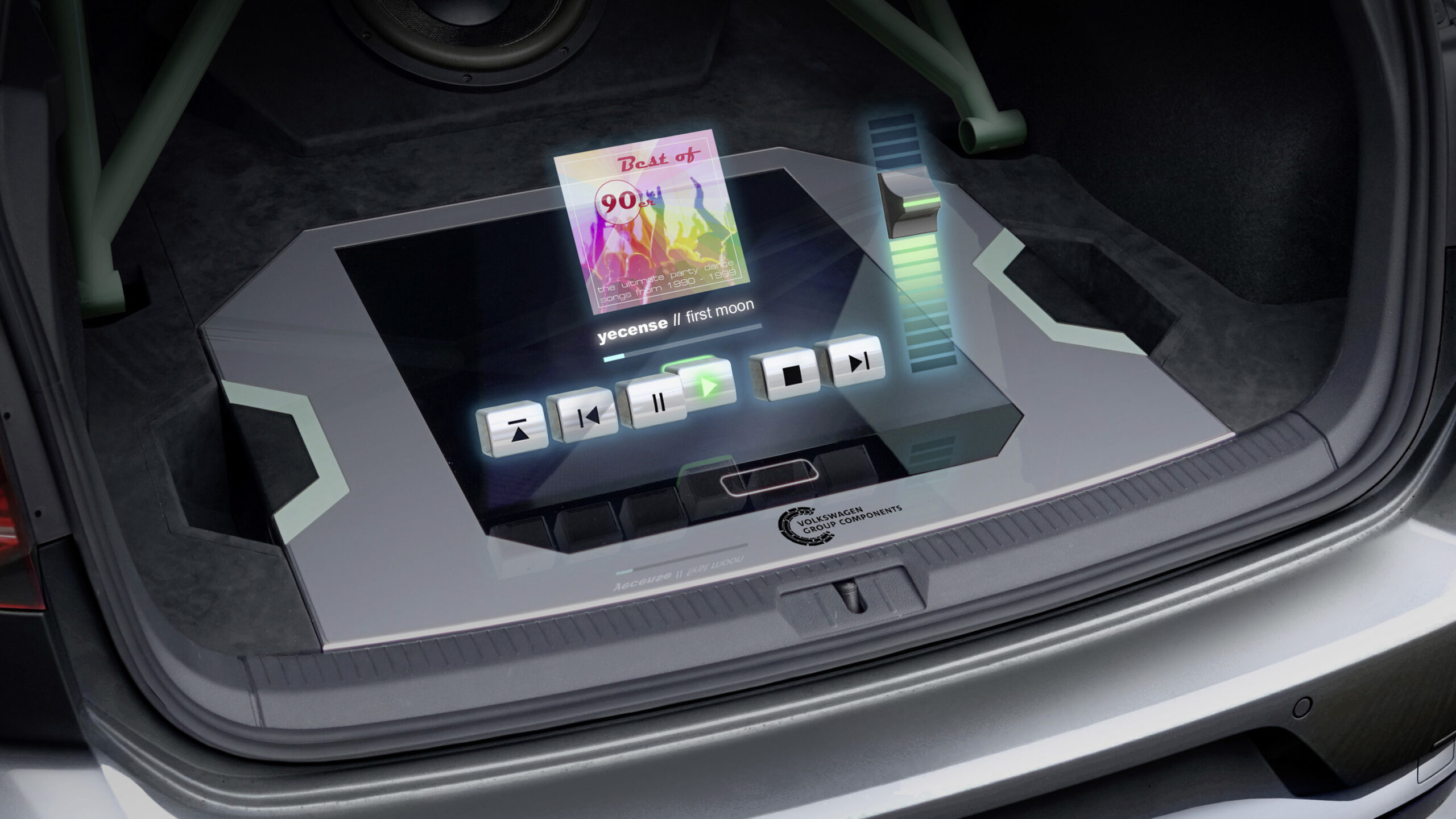 Volkswagen holografische bediening