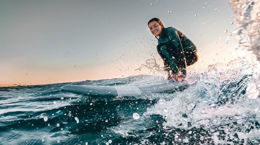 pop-up camping surfkamp