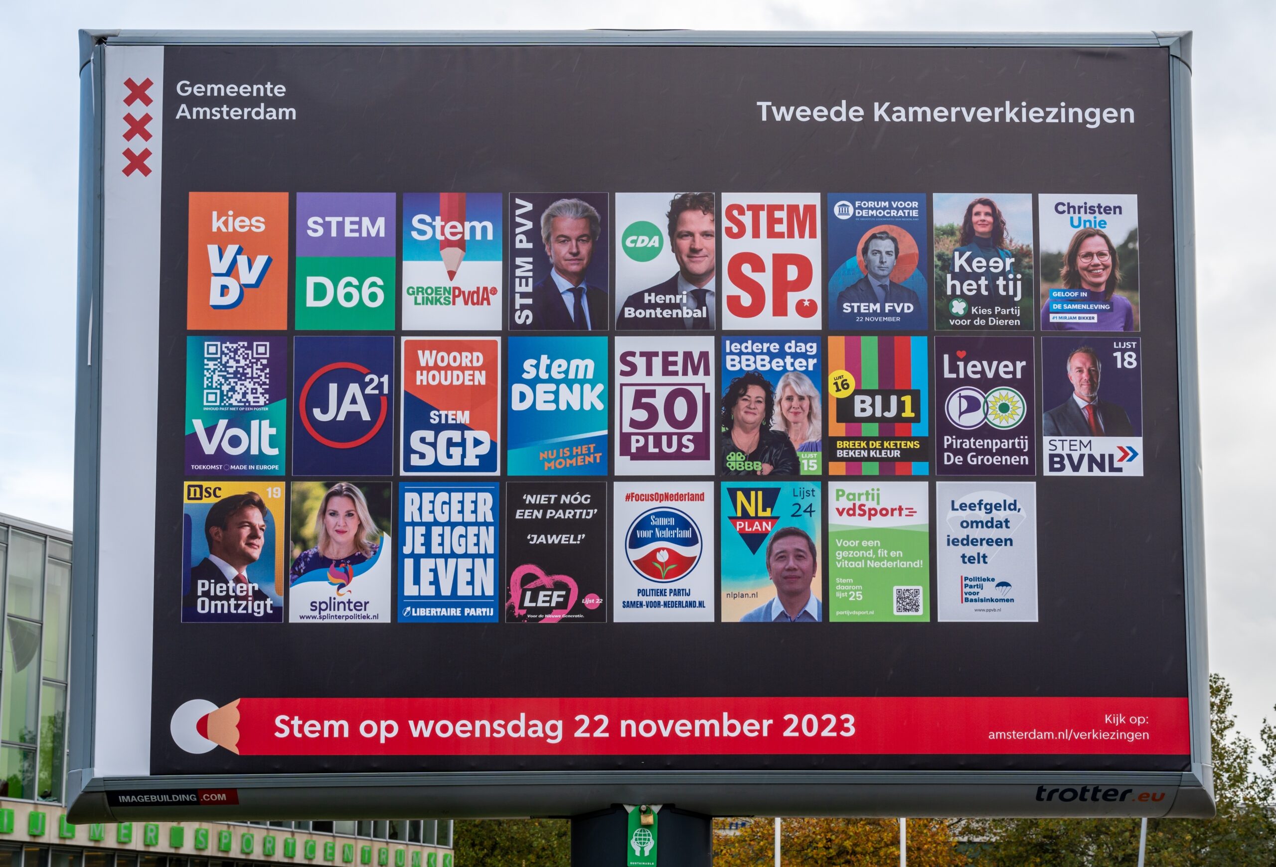 Verkiezingen Tweede Kamer 2023, stemwijzers