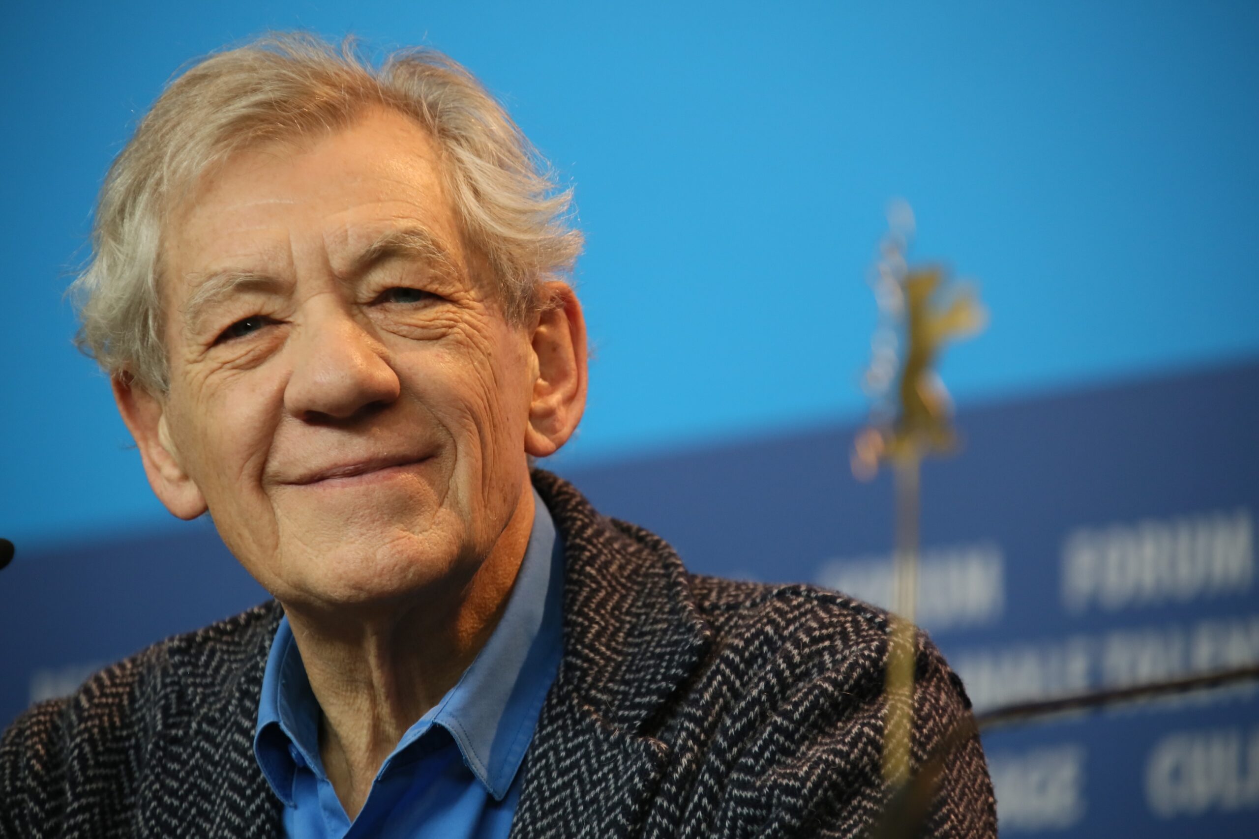 Ian McKellen, die Gandalf speelde in Lord of the Rings en The Hobbit