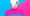 Fashion blond model with trendy hairstyle on a colorful background. Art photo