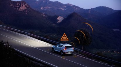 Volvo XC40 waarschuwing