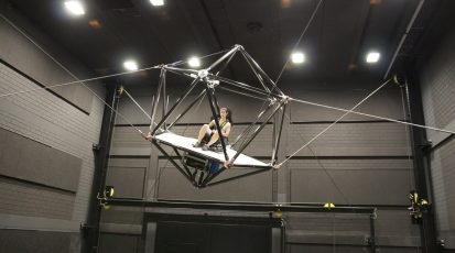 Kabelrobot voor virtual reality