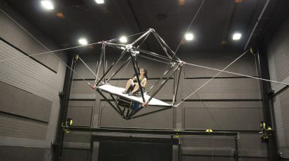 Kabelrobot voor virtual reality