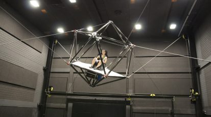 Kabelrobot voor virtual reality