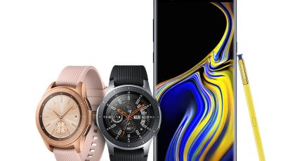 Samsung Galaxy Note 9 en Galaxy Watch