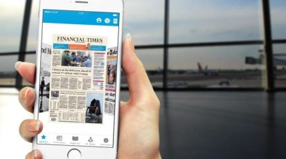 KLM Media app