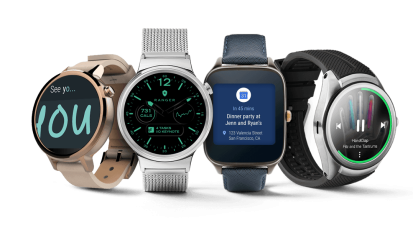 Android Wear smartwatches