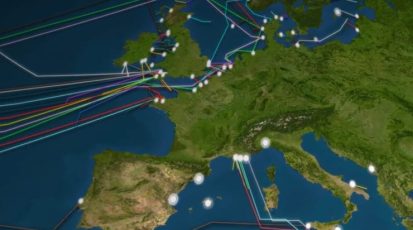 Internetkabels transatlantisch