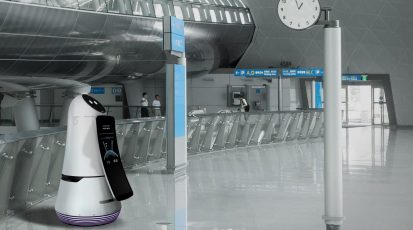 LG Airport Guide Robot