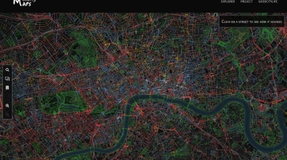 Chatty Map van Londen