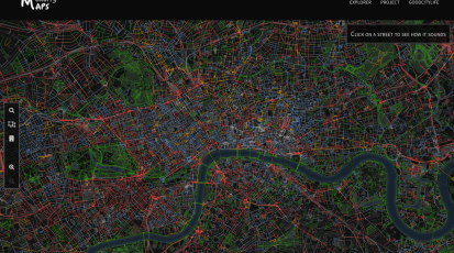 Chatty Map van Londen