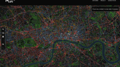 Chatty Map van Londen