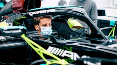 Romain Grosjean Test Announcement