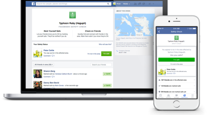 Facebook Safety Check
