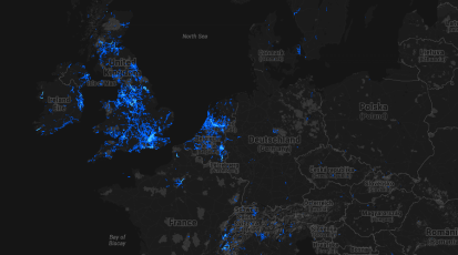 Heatmap strava europa