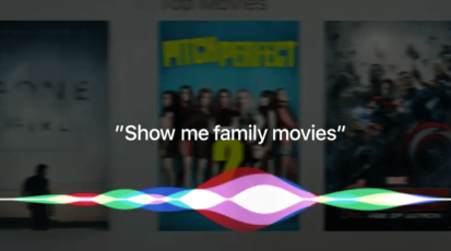 Siri op Apple TV