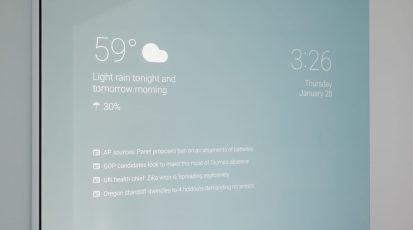 Slimme spiegel badkamer