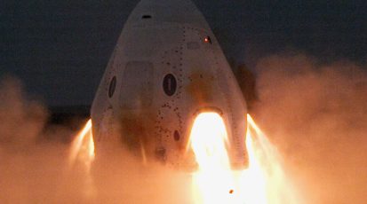 SpaceX Crew Dragon test