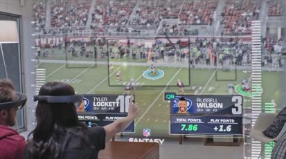 Microsoft HoloLens Superbowl