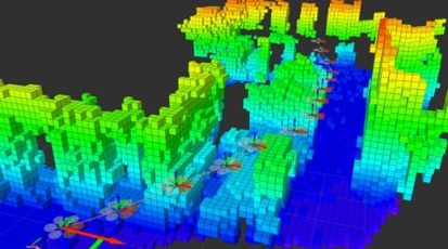 3D-map van een drone