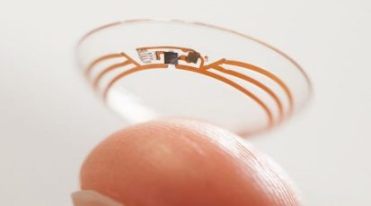 Slimme contactlens van Google Life Sciences