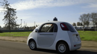 google zelfrijdende auto