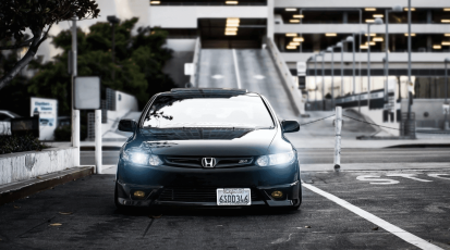 honda logo street straat auto