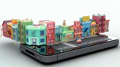 iPhone-3D-City