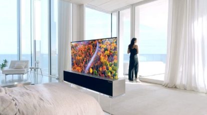 LG Rollable TV