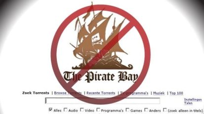 Blokkage The Pirate Bay