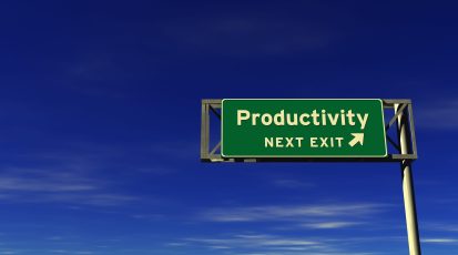 Productivity Freeway Exit Sign