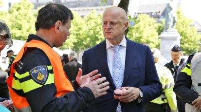 Minister Ferd Grapperhaus van Justitie