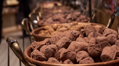 Luxury,And,Gourmet,Belgian,Chocolate,Truffles,On,Sale,At,A