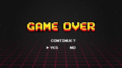 Game Over, gaming, games
