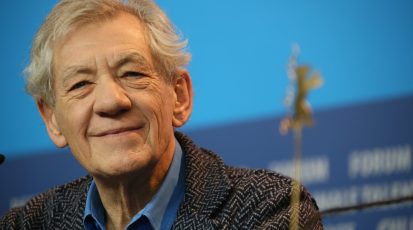 Ian McKellen, die Gandalf speelde in Lord of the Rings en The Hobbit