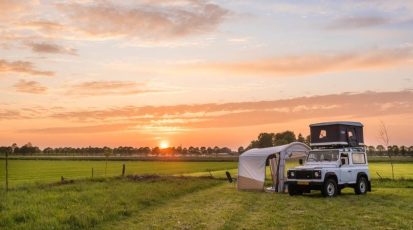 kamperen bij de boer